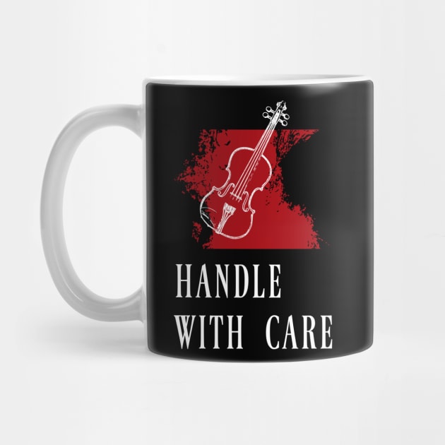 Violin, handle with care by Degiab